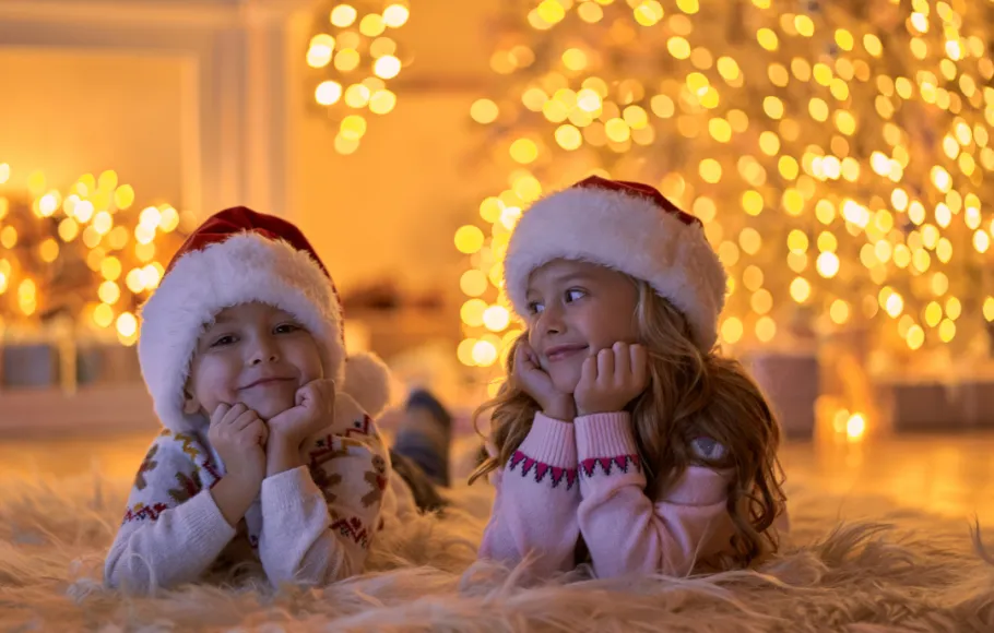 barn på julafton